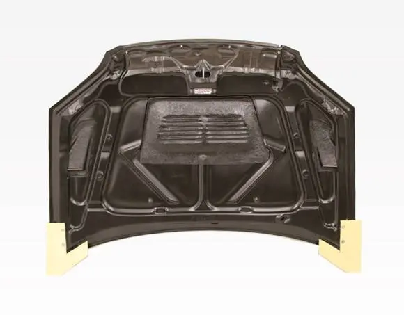 Carbon Fiber Hood EVO Style for Honda Civic 2DR & 4DR 2001-2003 - Image 3