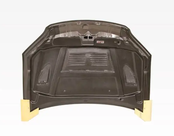 Carbon Fiber Hood EVO  Style for Honda Civic 2DR & 4DR 2004-2005 - Image 4