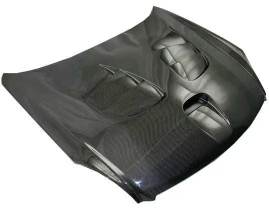 Carbon Fiber Hood Fuzion Style for Infiniti G35 2DR 2003-2007