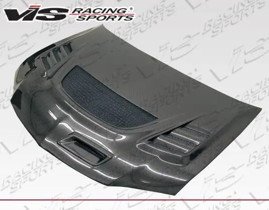 Carbon Fiber Hood G Speed Style for Mitsubishi EVO 8 4DR 2003-2005 - Image 2