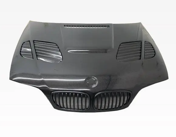 Carbon Fiber Hood GTR Style for BMW 3 SERIES(E46) 2DR 2004-2005 - Image 3