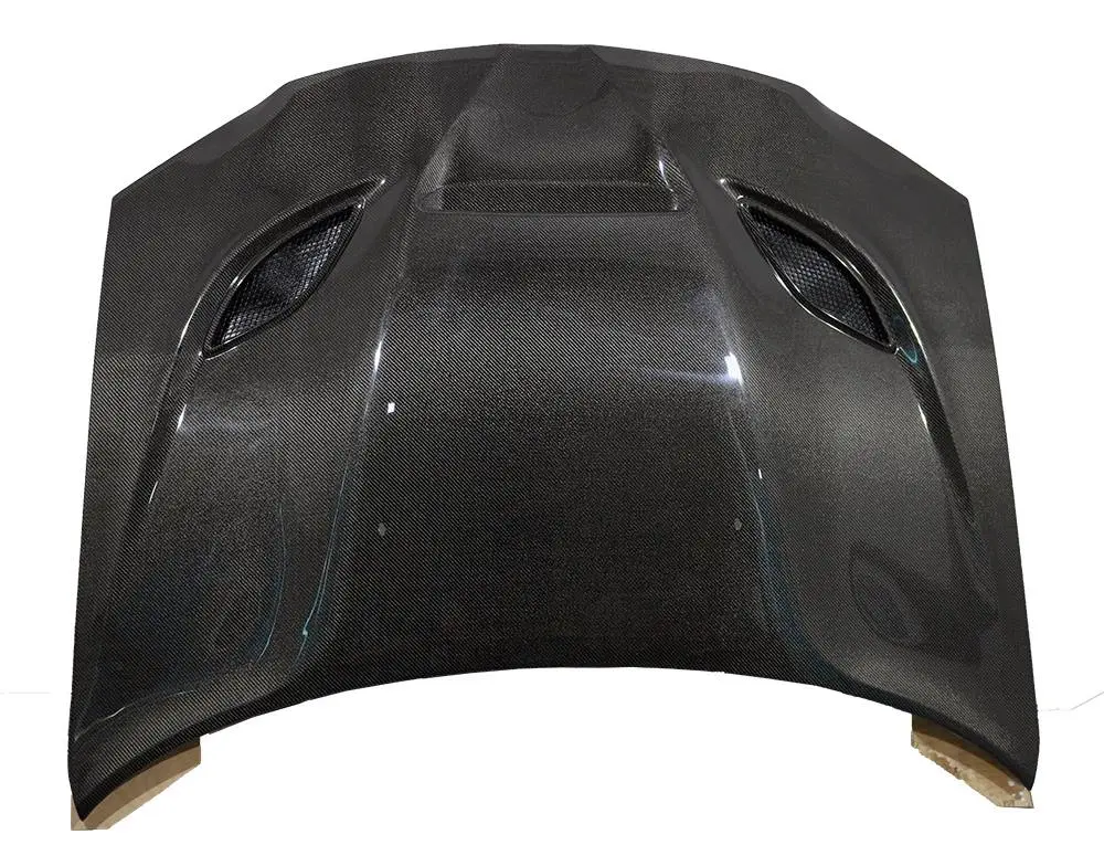 2011-2024 Chrysler 300/300C HC Style Carbon Fiber Hood - Image 3