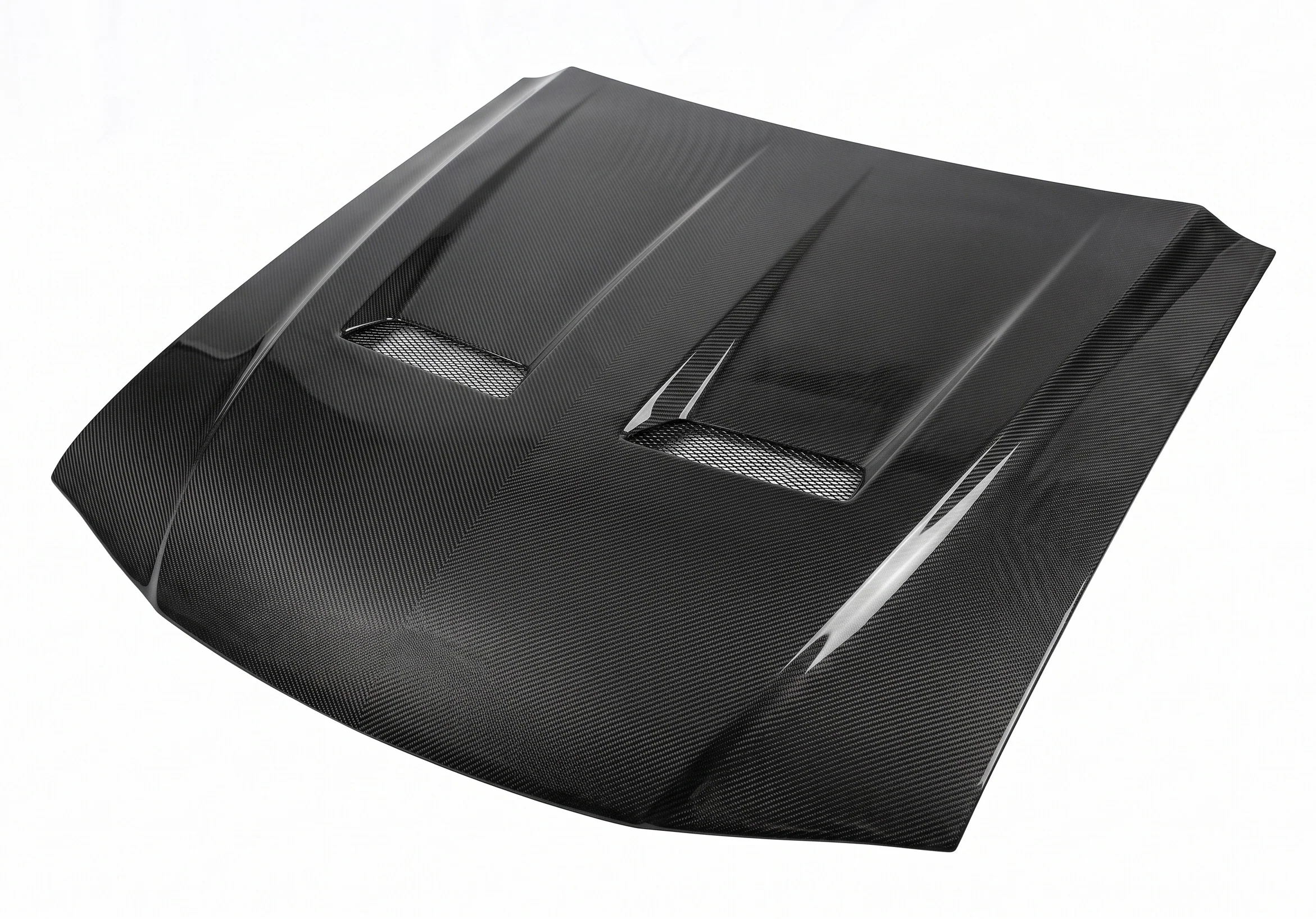 Carbon Fiber Hood Heat Extractor Style for Ford MUSTANG 2DR 1994-1998
