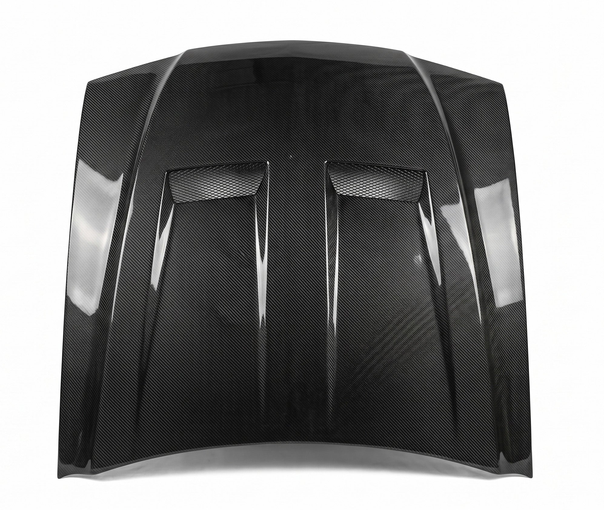 Carbon Fiber Hood Heat Extractor Style for Ford MUSTANG 2DR 1994-1998 - Image 2