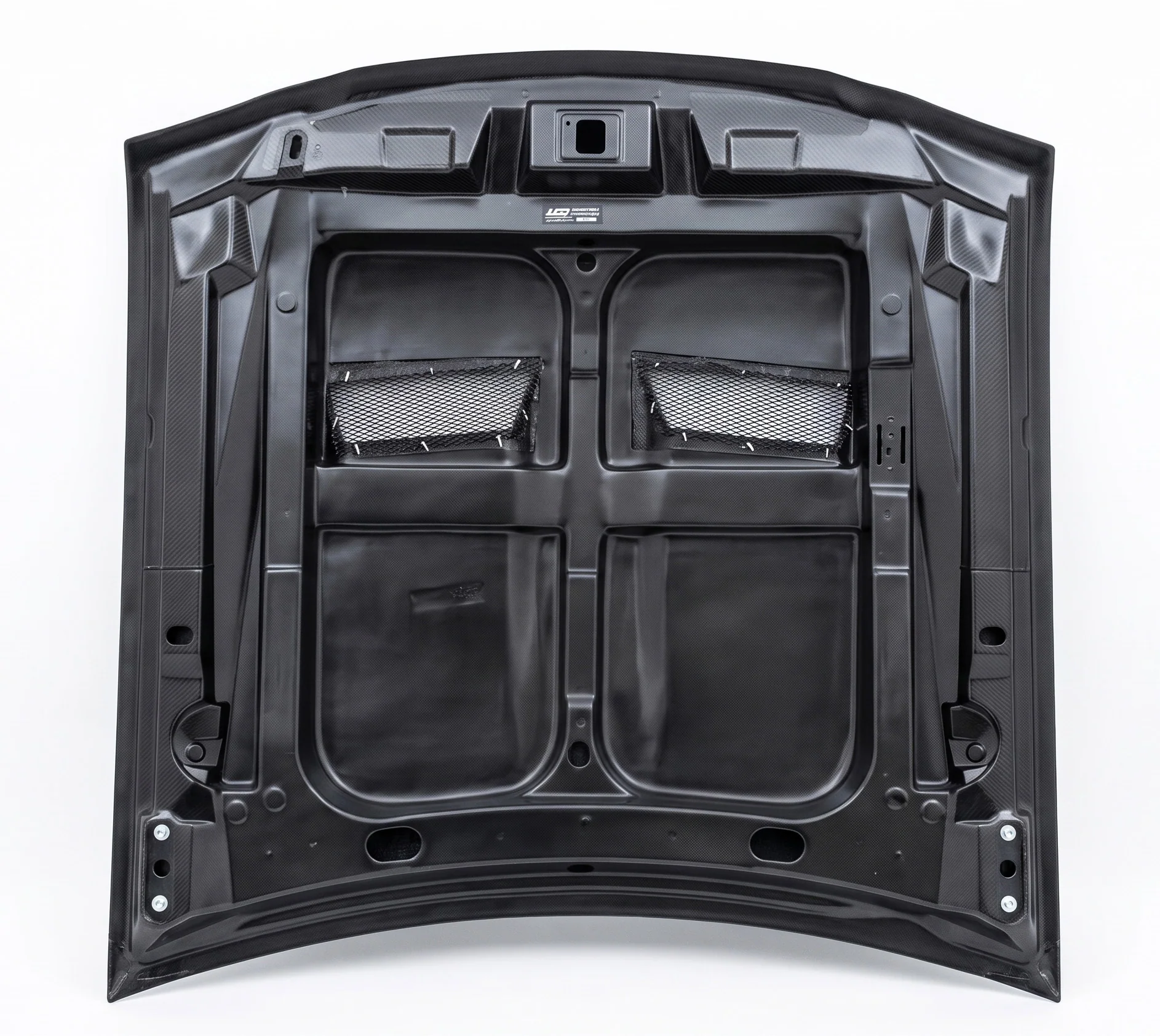 Carbon Fiber Hood Heat Extractor Style for Ford MUSTANG 2DR 1994-1998 - Image 4