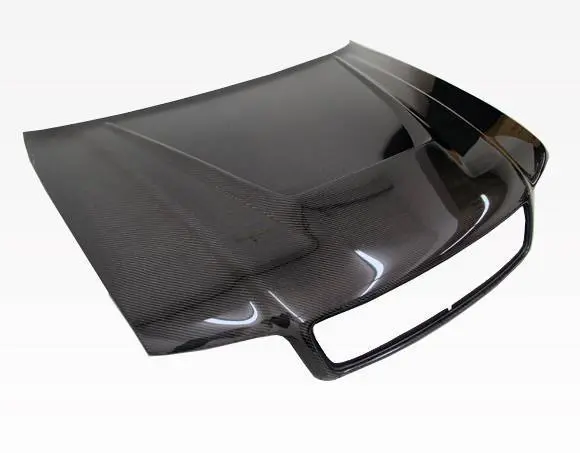 Carbon Fiber Hood Invader Style for AUDI A4 4DR 1996-2001 - Image 4