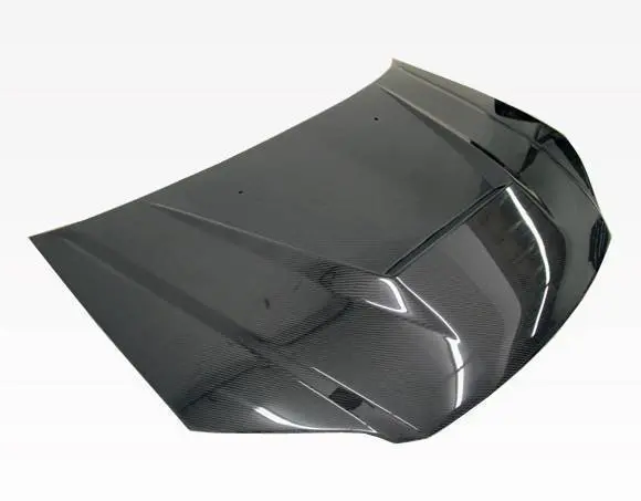 Carbon Fiber Hood Invader Style for Honda Civic 2DR & 4DR 2004-2005 - Image 2