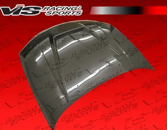 Carbon Fiber Hood Invader Style for Nissan Maxima 4DR 2000-2003 - Image 3
