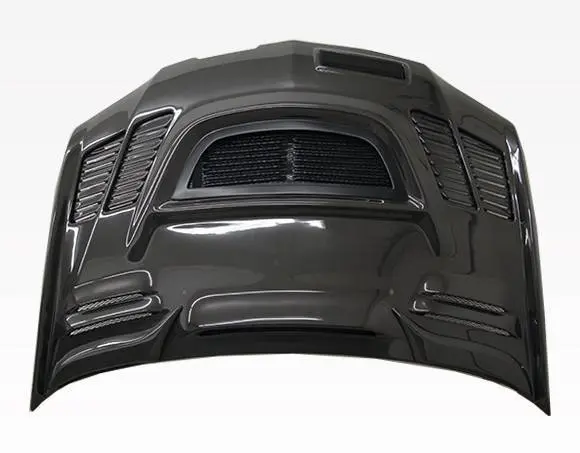 Carbon Fiber Hood JC Style for Mitsubishi EVO 9 4DR 2006-2007 - Image 3