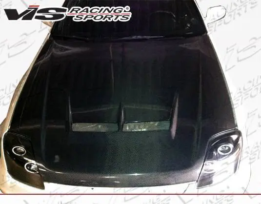 Carbon Fiber Hood JS Style for Honda Prelude 2DR 1997-2001 - Image 2