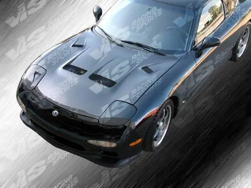 Carbon Fiber Hood KS Style for Mazda RX7 2DR 1993-1996 - Image 4