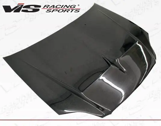 Carbon Fiber Hood Monster Style for Honda Civic 2DR & 4DR 1999-2000 - Image 2