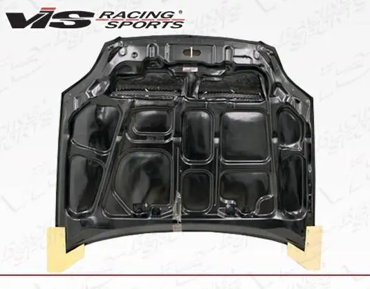 Carbon Fiber Hood Monster Style for Honda Civic 2DR & 4DR 1999-2000 - Image 4