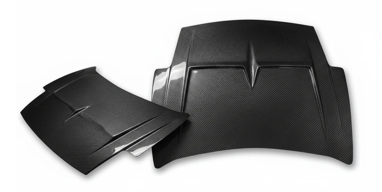 Carbon Fiber Hood Monster Style for Mitsubishi Eclipse 2DR 2000-2005