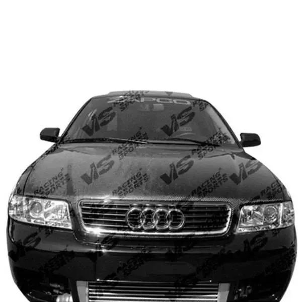 Carbon Fiber Hood OEM Style for AUDI A4 4DR 1996-2001 - Image 2