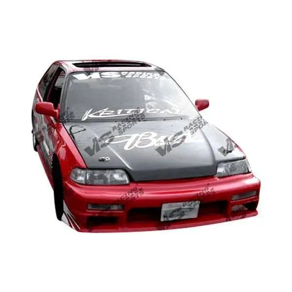 Carbon Fiber Hood OEM Style for Honda Civic 4DR 1988-1991 - Image 2