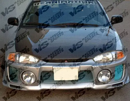 Carbon Fiber Hood OEM Style for Mitsubishi Mirage 2DR 1997-2002 - Image 5