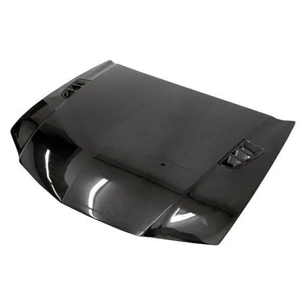 Carbon Fiber Hood RR Style for Acura TSX 4DR 2006-2008 - Image 2
