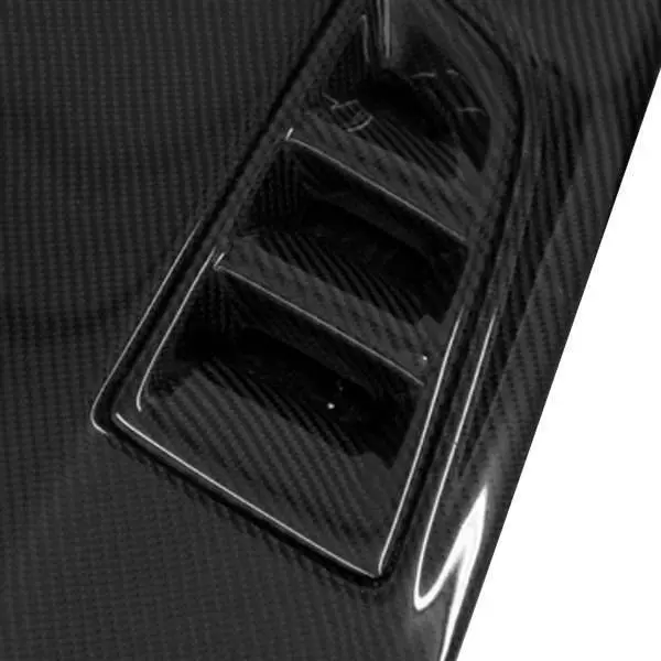 Carbon Fiber Hood RR Style for Honda Civic (JDM) 4DR 2006-2011 - Image 2
