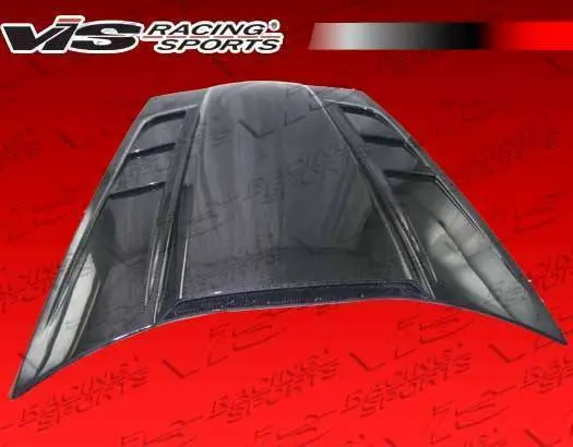 Carbon Fiber Hood SCV Style for Chevrolet Corvette 2DR 2005-2013 - Image 5