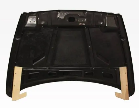 Carbon Fiber Hood SRT 2 Style for Dodge Ram 2DR & 4DR 2002-2008 - Image 4