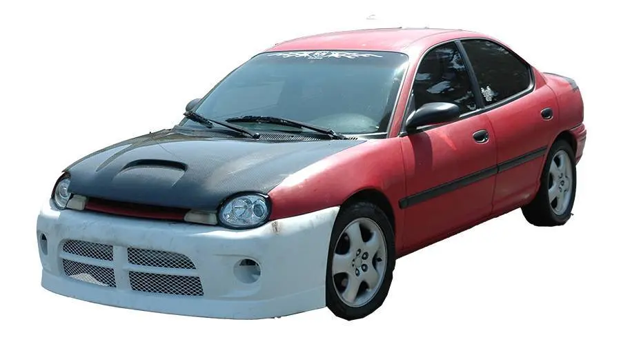 Carbon Fiber Hood SRT Style for Dodge Neon 2DR & 4DR 1995-1999