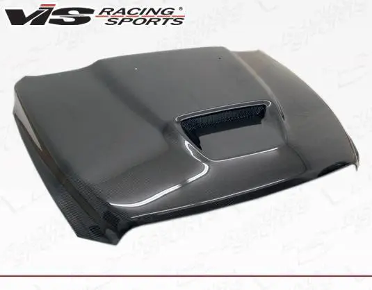 Carbon Fiber Hood SRT  Style for Dodge Ram 1500 2DR & 4DR 2009-2018 - Image 2