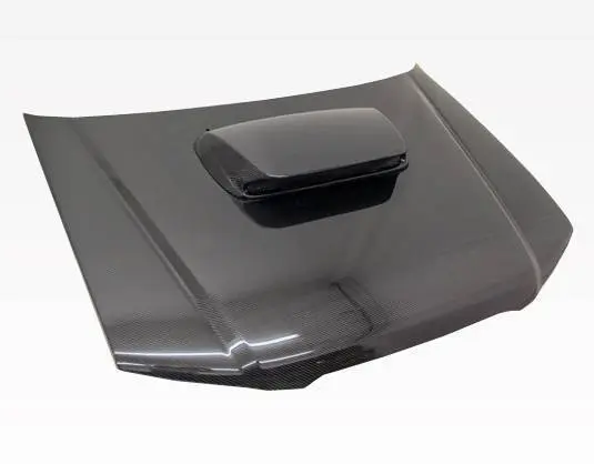 Carbon Fiber Hood STI Style for Subaru Forester 4DR 2003-2005 - Image 2