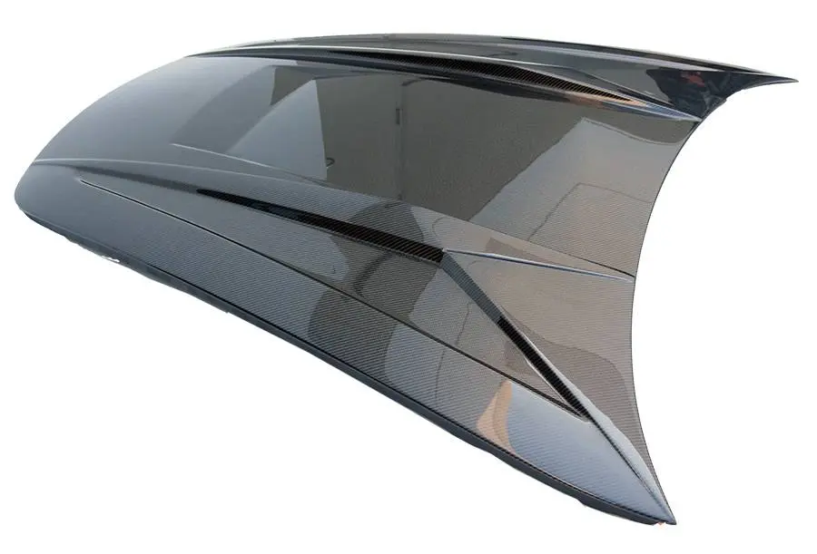 Carbon Fiber Hood STS Style for Porsche 997 2DR 05-13 - Image 2