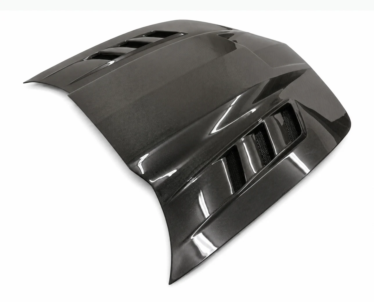 Carbon Fiber Hood Terminator GT Style for Chevrolet Camaro 2DR 2010-2015 - Image 3