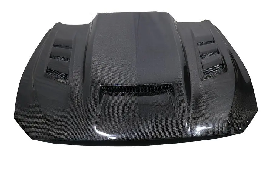 Carbon Fiber Hood Terminator Style for Ford MUSTANG 2018-2023 - Image 3