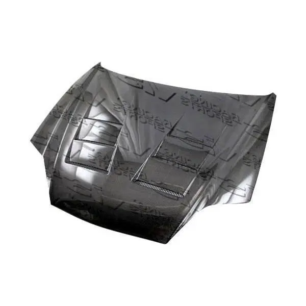 Carbon Fiber Hood Terminator Style for Hyundai Tiburon 2DR 2003-2006 - Image 4