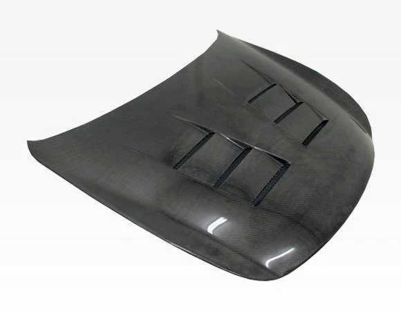 Carbon Fiber Hood Terminator Style for Infiniti Q60 2DR 2014-2016 - Image 2