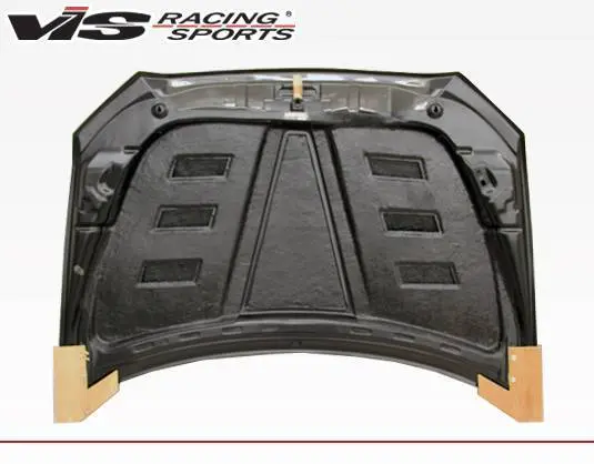 Carbon Fiber Hood Terminator Style for Mitsubishi Lancer 4DR 2008-2017 - Image 3