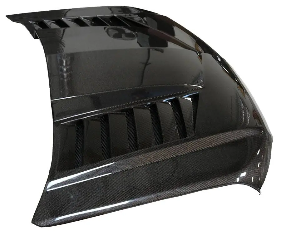 Carbon Fiber Hood TMS Style for Chevrolet Silverado 1500 2019-2026