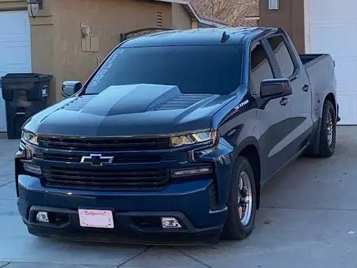 Carbon Fiber Hood TMS Style for Chevrolet Silverado 1500 2019-2026 - Image 3