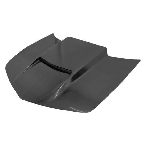 Carbon Fiber Hood Viper Style for Chevrolet Camaro 2DR 2010-2015 - Image 2