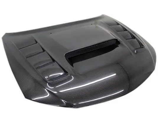 Carbon Fiber Hood VRS Style for Subaru WRX Hatchback & 4DR 2008-2014 - Image 2