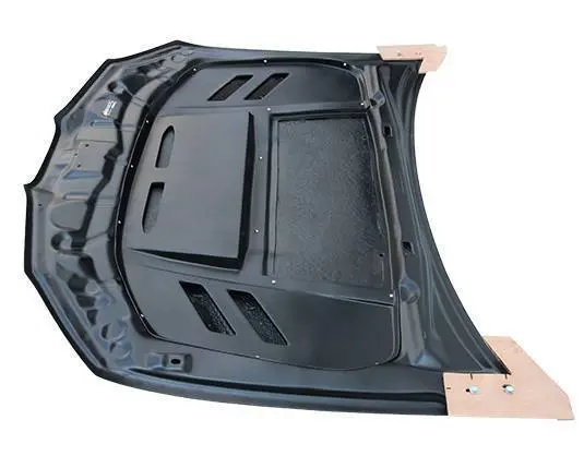 Carbon Fiber Hood VS2 Style for Subaru WRX 4DR 2006-2007 - Image 2