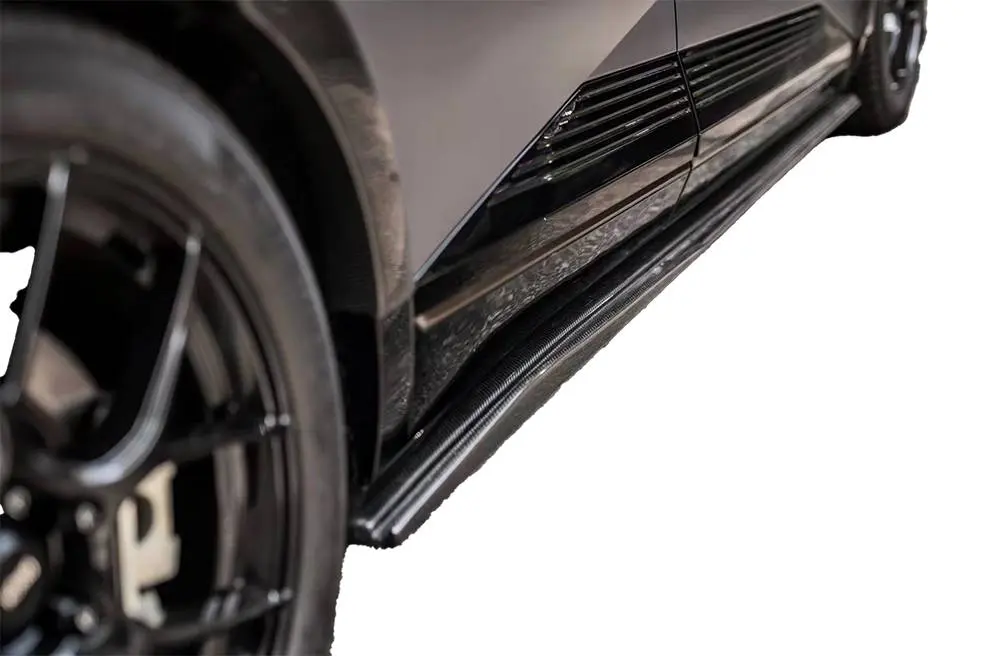 Carbon Fiber Side Diffuser DTM Style for Hyundai Ioniq 5 2022-2024 - Image 2