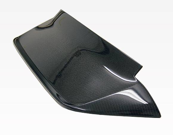 Carbon Fiber Spoiler Crow Style for Honda Civic Hatchback 1992-1995 - Image 3