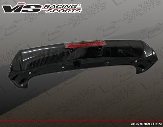 Carbon Fiber Spoiler STI Style for Subaru WRX Hatchback 2008-2014 - Image 2