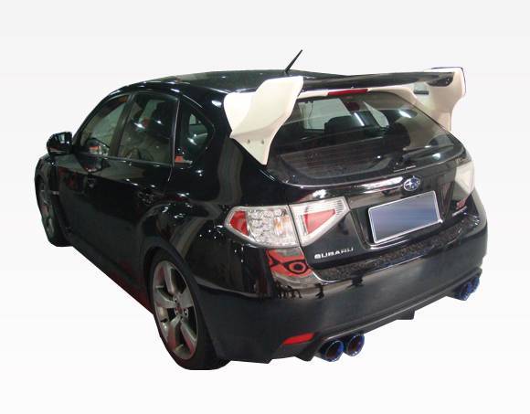 Carbon Fiber Spoiler VRS Style for Subaru WRX Hatchback 2008-2014