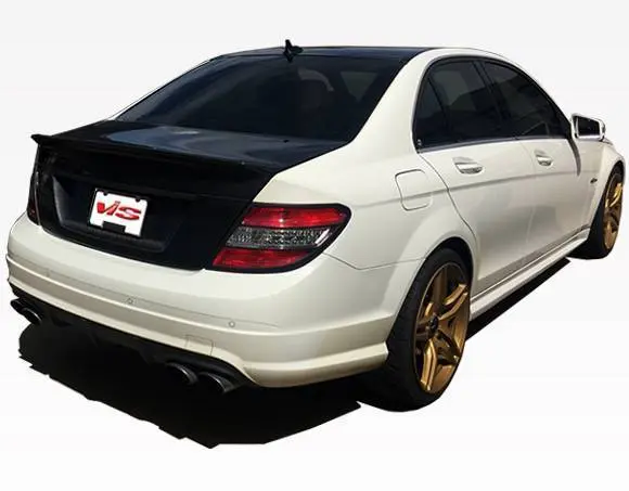 Carbon Fiber Trunk Demon Style for Mercedes C-Class 4DR 2008-2012 - Image 2