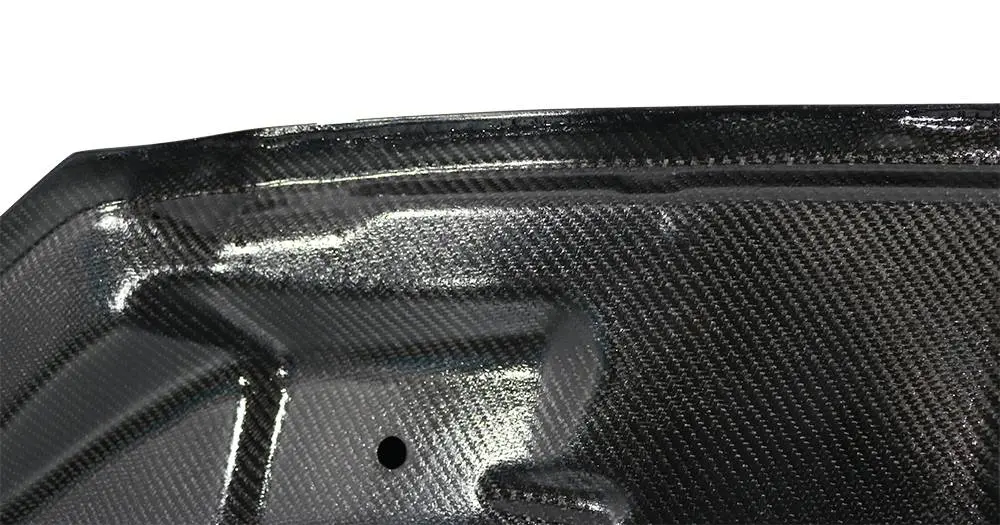 Double Sided Carbon Fiber Hood Terminator Style for Ford MUSTANG 2018-2023 - Image 5