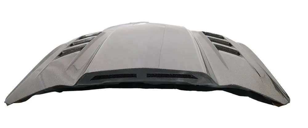 Double Sided Carbon Fiber Hood Terminator Style for Ford MUSTANG 2DR 2015-2017 - Image 4