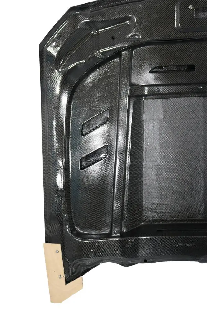 Double Sided Carbon Fiber Hood Terminator Style for Ford MUSTANG 2DR 2015-2017 - Image 5