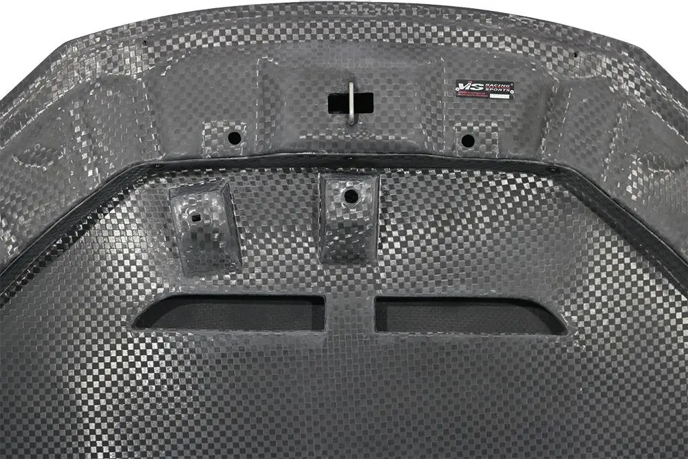 Double SIded Carbon Fiber Hood VTX Style for Toyota Prius 2023-2024 - Image 7