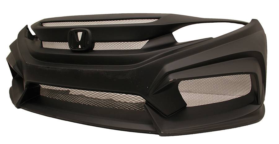 Front Bumper TMC Style for Honda Civic 2 & 4DR 2016-2021 - Image 2