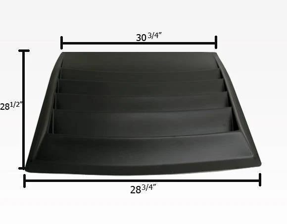 Universal Scoop Drift Style Hood Vent - Image 4